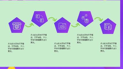 紫色扁平化双十二活动营销策划方案PPT模板